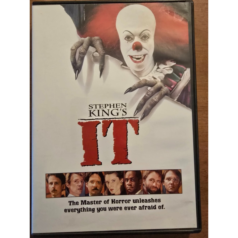 Stephen King's It (DVD,‎ 1990), Horror, Excellent Condition